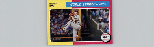2024 Topps Heritage #462 World Series 2023: Game Arizona Diamondbacks - Baseball Card Single