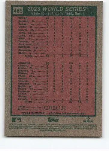 Baseball card back with original gloss from 2024 Topps Heritage featuring Nathan Eovaldi