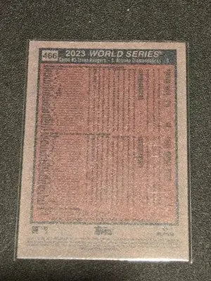 2024 Topps Heritage #466 World Series 2023: Game - Baseball Card Single