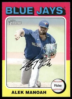 2024 Topps Heritage Alek Manoah #243 Baseball - Baseball Card Single