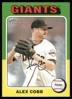 2024 Topps Heritage Alex Cobb #51 Baseball - Baseball Card Single
