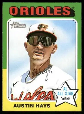 2024 Topps Heritage Austin Hays #13 Baseball - Baseball Card Single