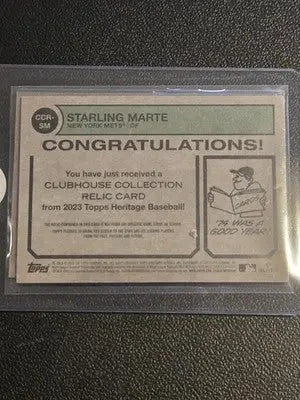 2024 Topps Heritage #CCR-RJPE Jeremy Peña Clubhouse Collection Relics - Baseball Card Single