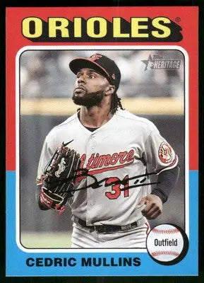 2024 Topps Heritage Cedric Mullins #479 Baseball - Baseball Card Single