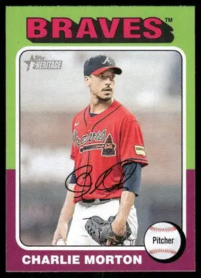 2024 Topps Heritage Charlie Morton #244 Baseball - Baseball Card Single
