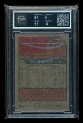 2024 Topps Heritage Chrome Max Fried #268 Purple Refractor Arena Club 9.5 - Baseball Card Single
