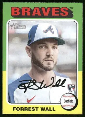 2024 Topps Heritage Forrest Wall #494 RC Baseball - Baseball Card Single