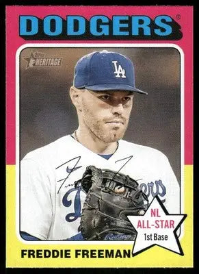 2024 Topps Heritage Freddie Freeman #248 All-Star Baseball - Baseball Card Single