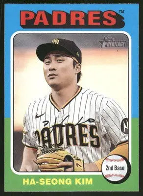 2024 Topps Heritage Ha-Seong Kim #417 Baseball - Baseball Card Single