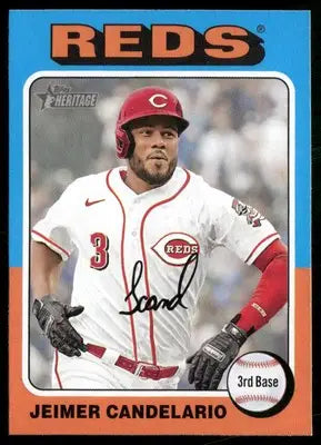 2024 Topps Heritage Jeimer Candelario #221 Baseball - Baseball Card Single