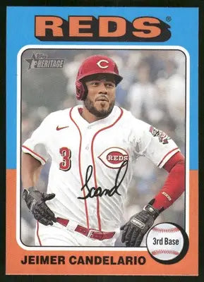 2024 Topps Heritage Jeimer Candelario #221 Baseball - Baseball Card Single