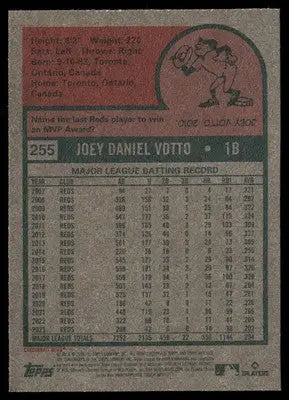 2024 Topps Heritage Joey Votto #255 Baseball - Baseball Card Single
