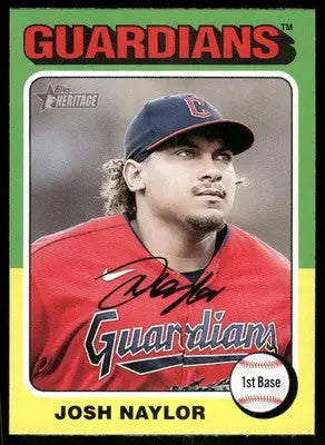 2024 Topps Heritage Josh Naylor #302 Baseball - Baseball Card Single