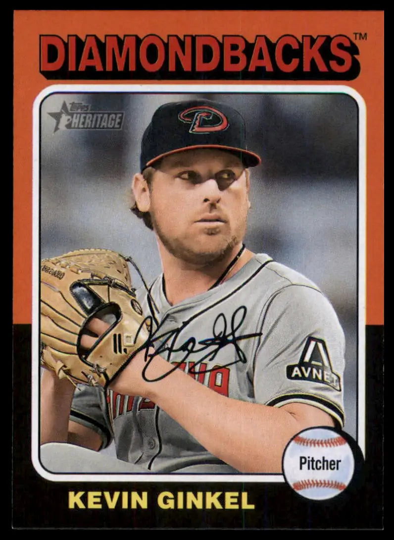 2024 Topps Heritage Kevin Ginkel 681 Arizona Diamondbacks NM - Baseball Card Single