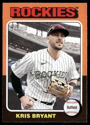 2024 Topps Heritage Kris Bryant #162 Baseball - Baseball Card Single