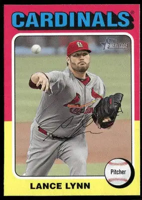 2024 Topps Heritage Lance Lynn #259 Baseball - Baseball Card Single