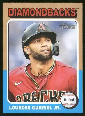 2024 Topps Heritage Lourdes Gurriel Jr. #25 Baseball - Baseball Card Single