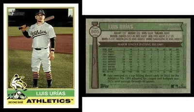2024 Topps Heritage LUIS URIAS #505 [Base] Oakland Athletics