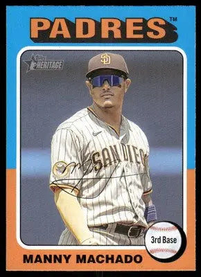 2024 Topps Heritage Manny Machado #175 Baseball - Baseball Card Single