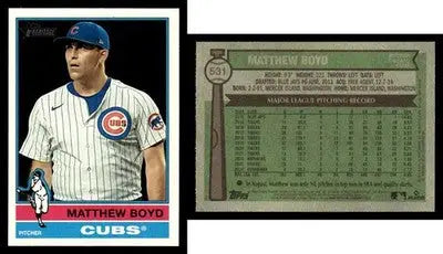 2024 Topps Heritage MATTHEW BOYD #531 [Base] Chicago Cubs