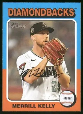 2024 Topps Heritage Merrill Kelly #87 Baseball - Baseball Card Single