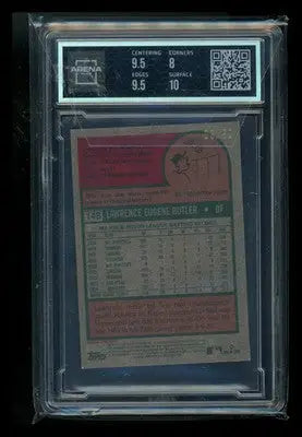 2024 Topps Heritage Mini Black Border Lawrence Butler #148 03/50 RC AC 8.5 - Baseball Card Single