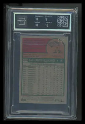 2024 Topps Heritage Mini Paul Goldschmidt #490 Blue Border 4/25 Arena Club - Baseball Card Single