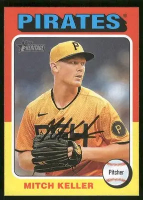 2024 Topps Heritage Mitch Keller #111 Baseball - Baseball Card Single
