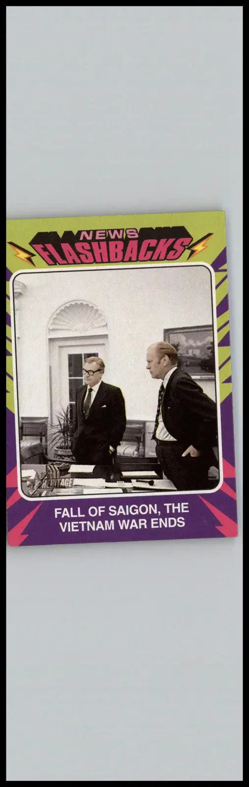 2024 Topps Heritage #NF-6 Fall of Saigon News Flashbacks - Baseball Card Single