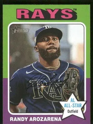 2024 Topps Heritage Randy Arozarena #74 Baseball - Baseball Card Single