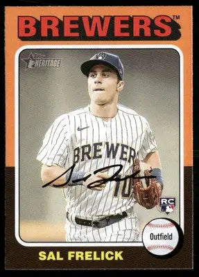 2024 Topps Heritage Sal Frelick #451 RC Baseball - Baseball Card Single