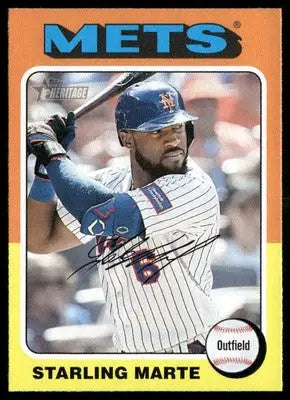 2024 Topps Heritage Starling Marte #266 Baseball - Baseball Card Single