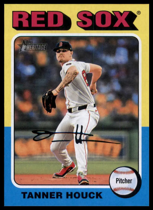 2024 Topps Heritage Tanner Houck 686 Boston Red Sox NM