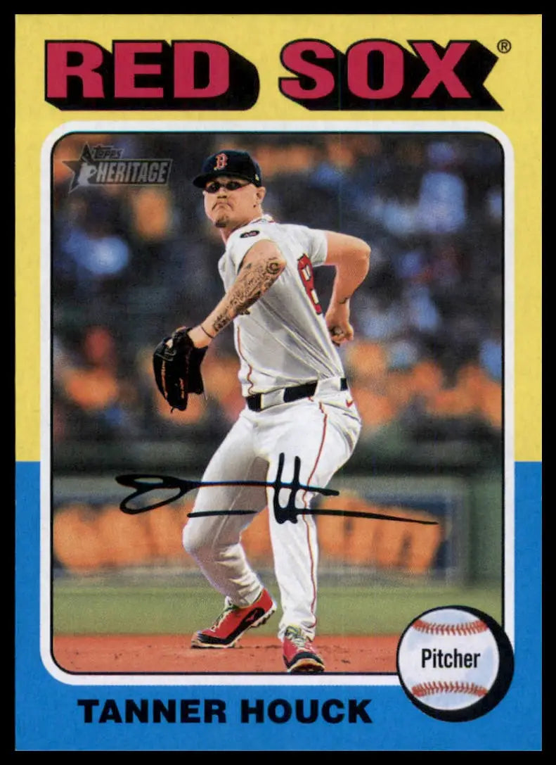 2024 Topps Heritage Tanner Houck 686 Boston Red Sox NM
