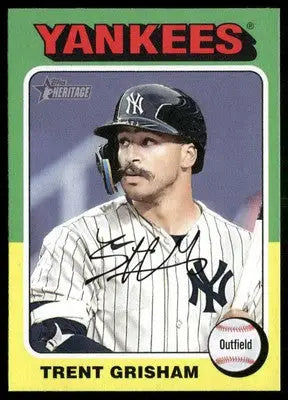 2024 Topps Heritage Trent Grisham #252 Baseball - Baseball Card Single