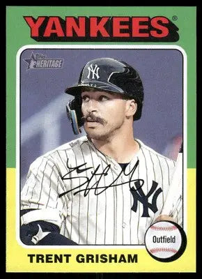 2024 Topps Heritage Trent Grisham #252 Baseball - Baseball Card Single