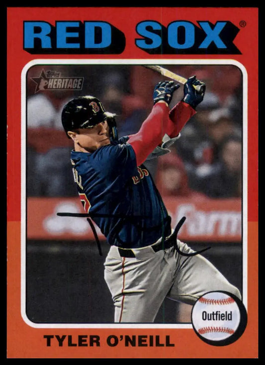 2024 Topps Heritage Tyler O’Neill 590 Boston Red Sox NM - Baseball Card Single