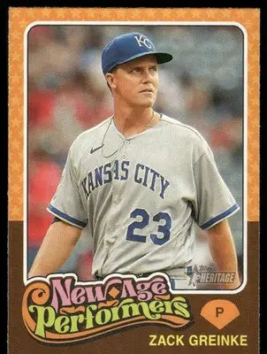 2024 Topps Heritage Zack Greinke #NAP-5 Baseball - Baseball Card Single