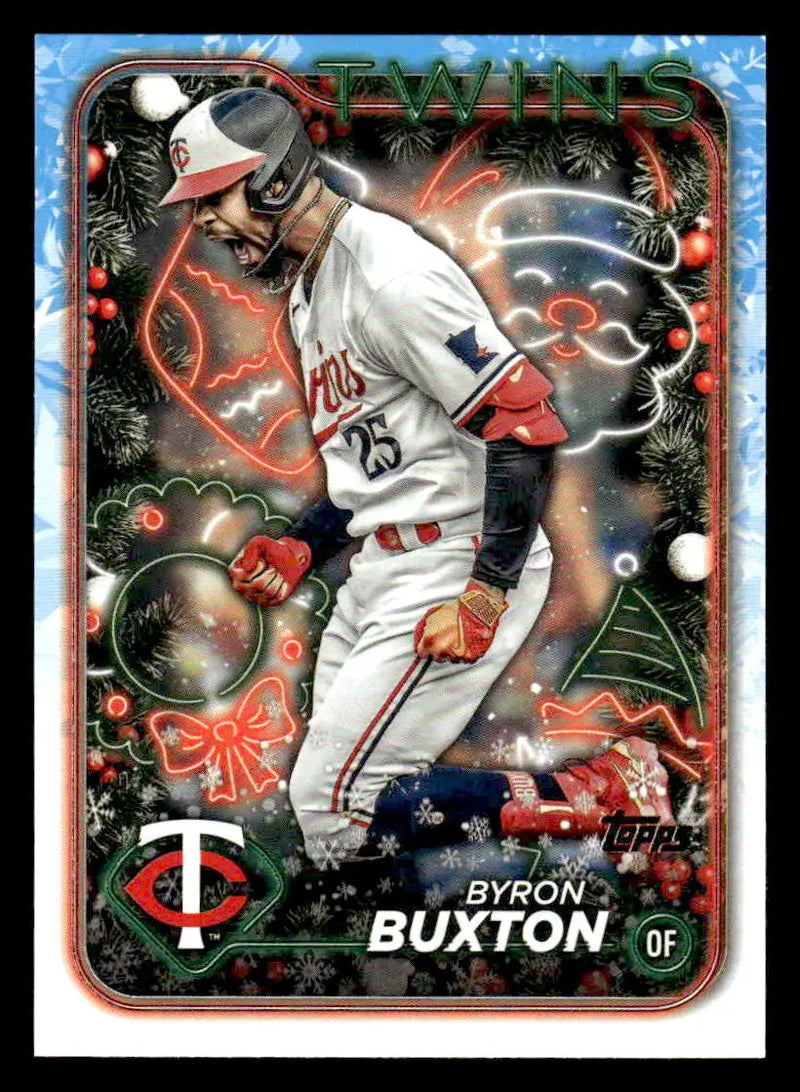 2024 Topps Holiday #H114 Byron Buxton - Baseball Card Single
