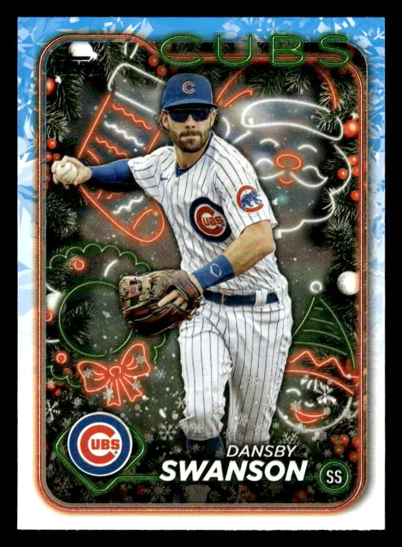 2024 Topps Holiday #H125 Dansby Swanson - Baseball Card Single