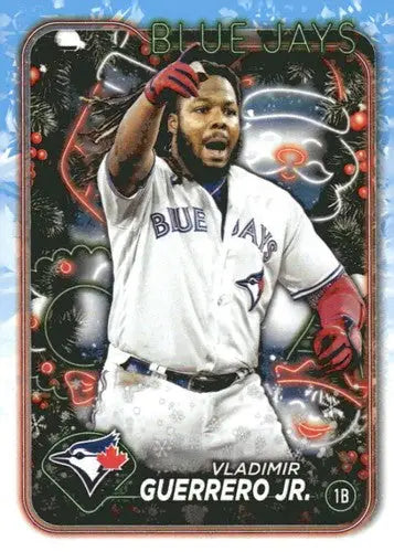 2024 Topps Holiday #H133 Vladimir Guerrero Jr. NM-MT Blue Jays ID:76687 - Baseball Card Single