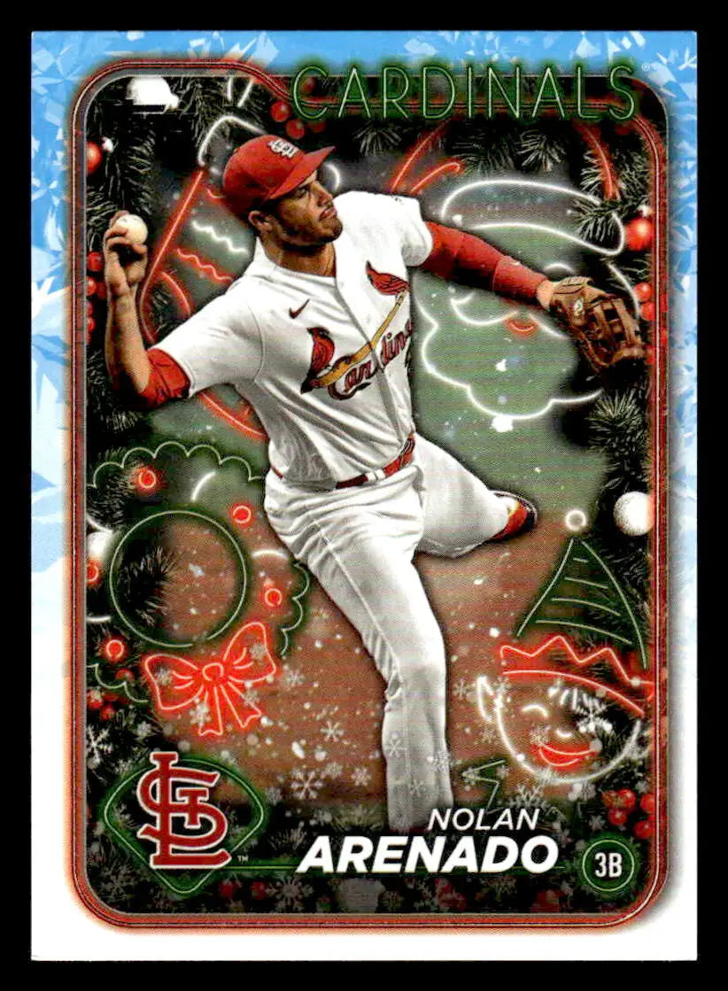 2024 Topps Holiday #H139 Nolan Arenado - Baseball Card Single