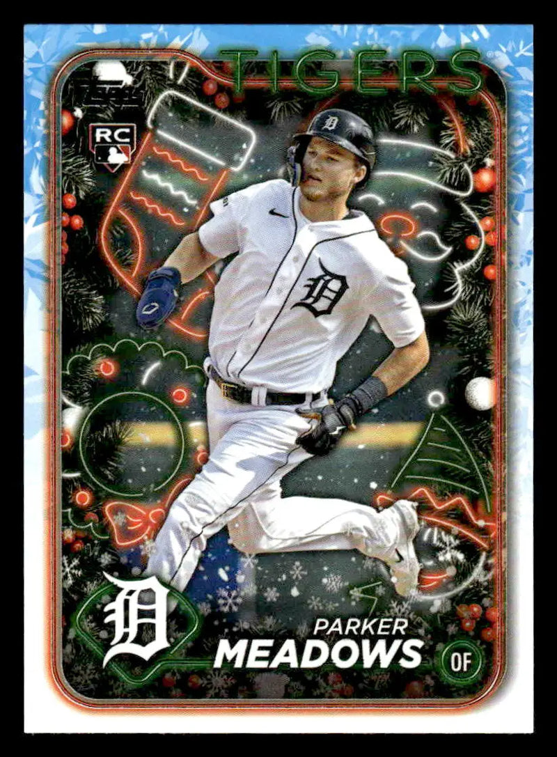 2024 Topps Holiday #H149 Parker Meadows - Baseball Card Single