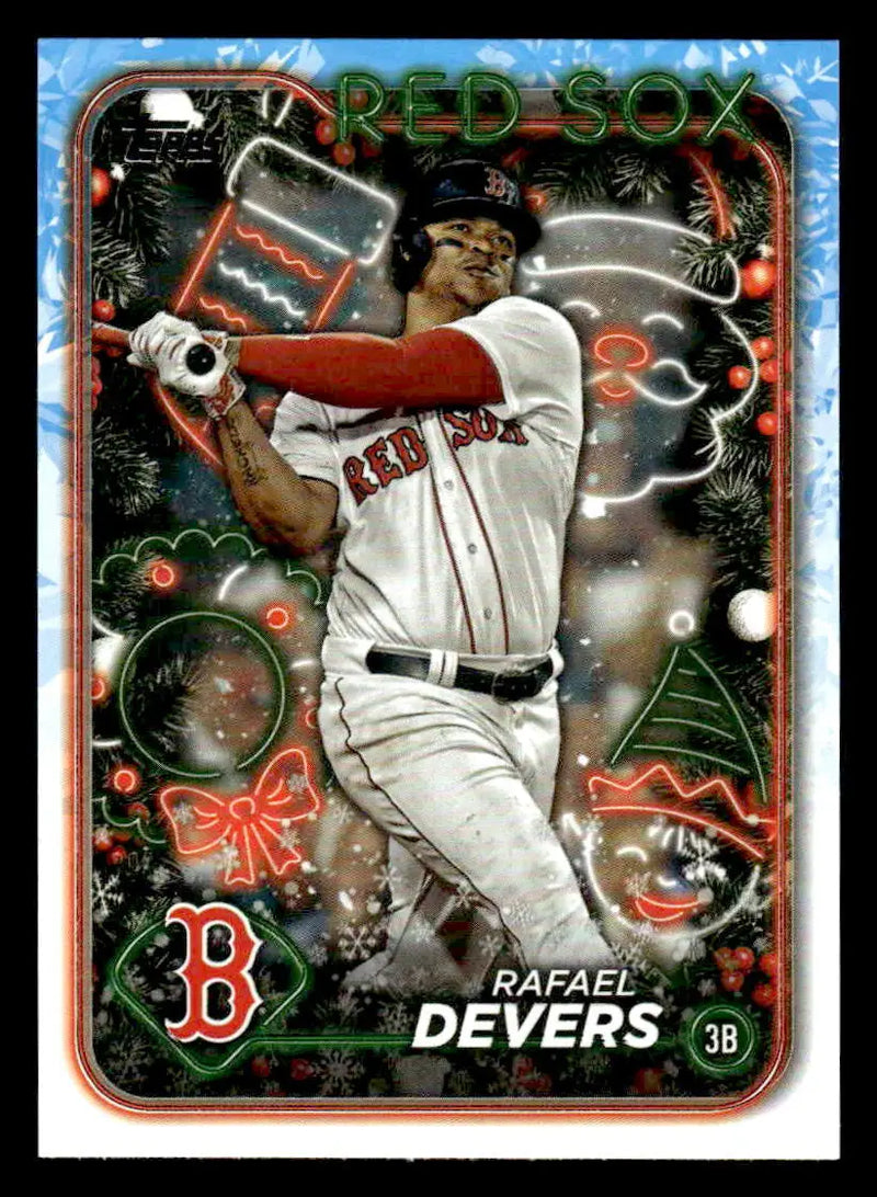 2024 Topps Holiday #H151 Rafael Devers - Baseball Card Single