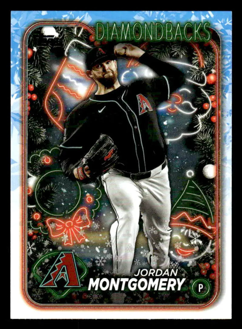 2024 Topps Holiday #H152 Jordan Montgomery - Baseball Card Single