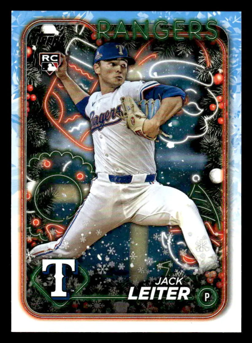 2024 Topps Holiday #H155 Jack Leiter - Baseball Card Single