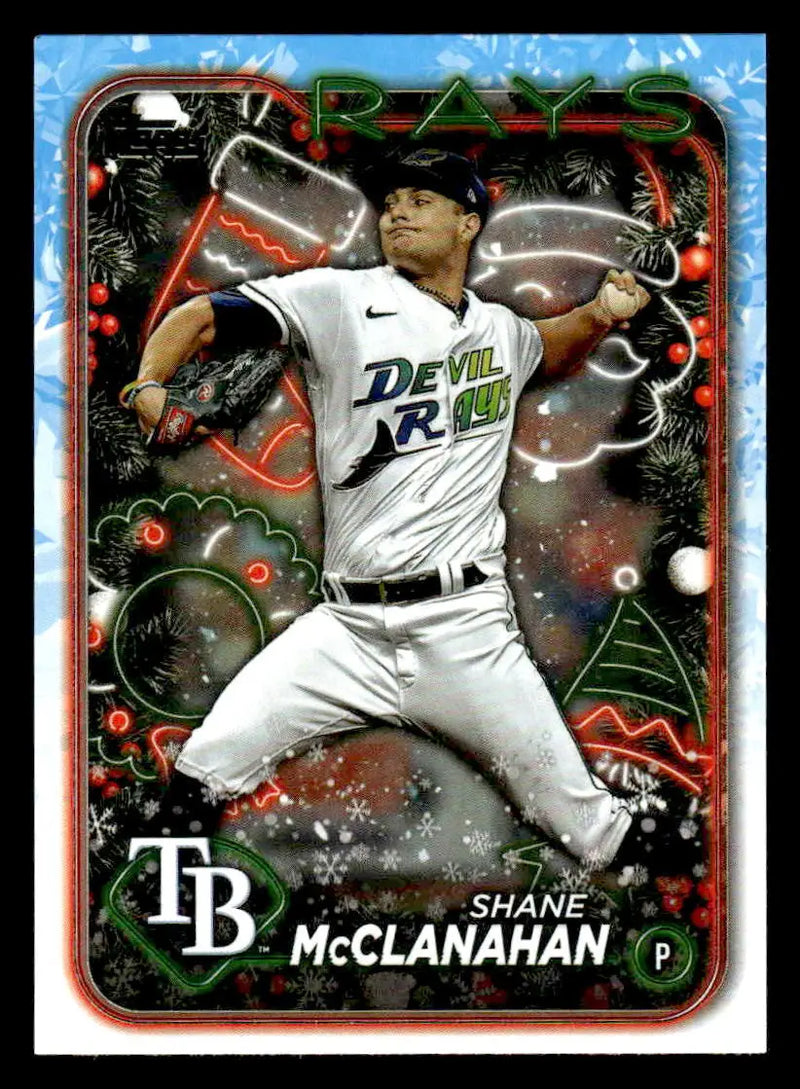 2024 Topps Holiday #H158 Shane McClanahan - Baseball Card Single