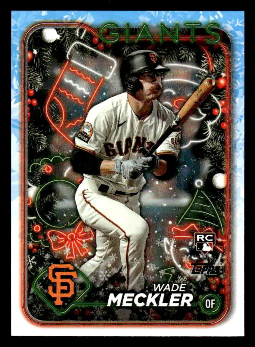 2024 Topps Holiday #H16 Wade Meckler - Baseball Card Single