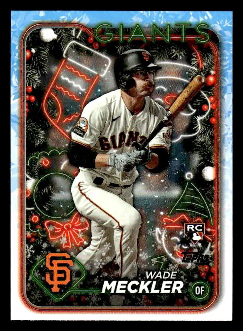 2024 Topps Holiday #H16 Wade Meckler - Baseball Card Single