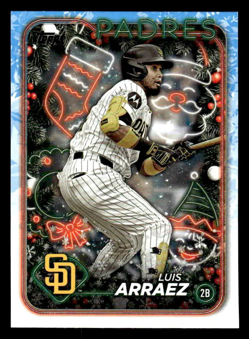 2024 Topps Holiday #H168 Luis Arraez - Baseball Card Single